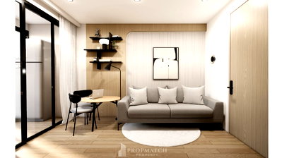 คอนโดให้เช่า : PM038605 ✨Flash Deal ✨ Nue District R9 (1Bed 1Bath 31 SQM.) พร้อมอยู่ ! เพียง 24,000 บาทต่อเดือน Tel.0981315848 @propmatch