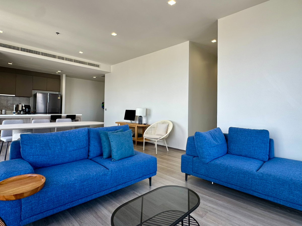 รูป 🔥For Rent📍Rhythm Charoenkrung Pavillion📍2 bed 109 Sq.m Rent :105,000 - รูปที่ 4/23