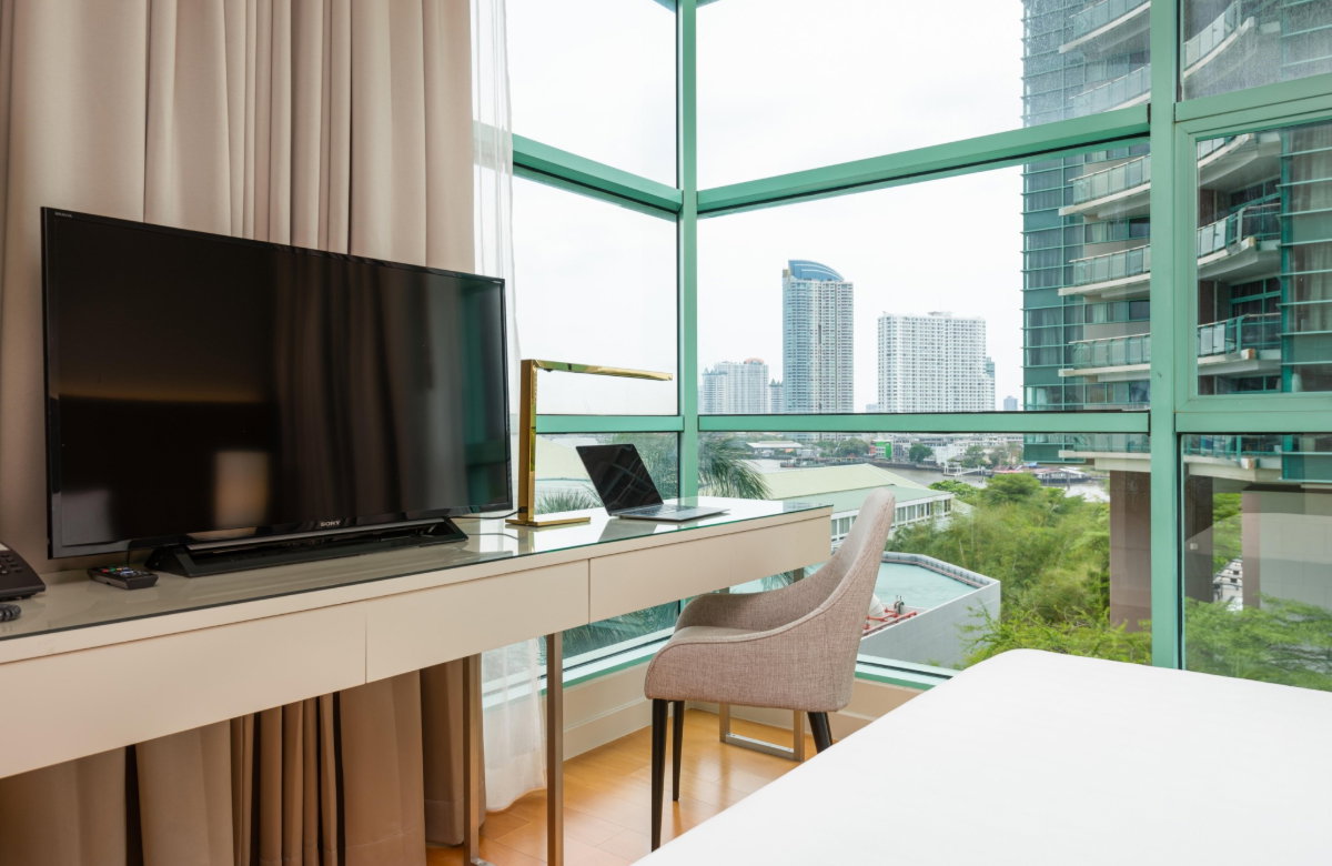รูป 1 Bedroom condo , River view , Full service at Chatrium Residence Riverside , Charoenkrung - รูปที่ 3/14