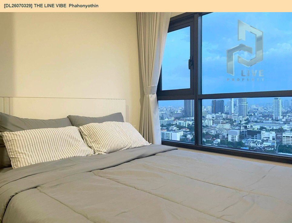 รูป DL26070329 ขายคอนโด เดอะ ไลน์ ไวบ์ พหลโยธิน (THE LINE VIBE  Phahonyothin) ใกล้ BTS ห้าแยกลาดพร้าว พร้อมเข้าอยู่ โทรด่วน 0638692663 LineID @952jdxxk - รูปที่ 2/8