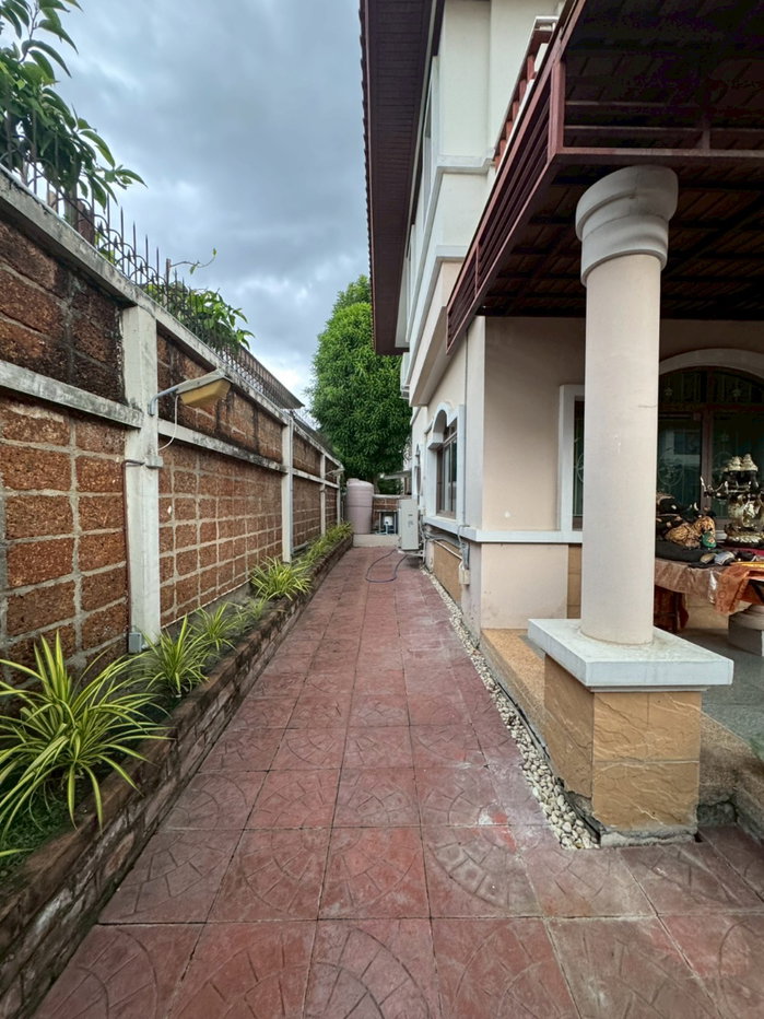 รูป ขายด่วน ถูกที่สุด บ้านเดี่ยว 2ชั้น หมู่บ้าน ศุภาลัย สุวรรณภูมิ เนื้อที่ 90 ตร.วา 4 ห้องนอน 3 ห้องน้ำ ทำเลดี เดินทางสะดวก ใกล้ สนามบิน สุวรรณภูมิ - รูปที่ 9/9