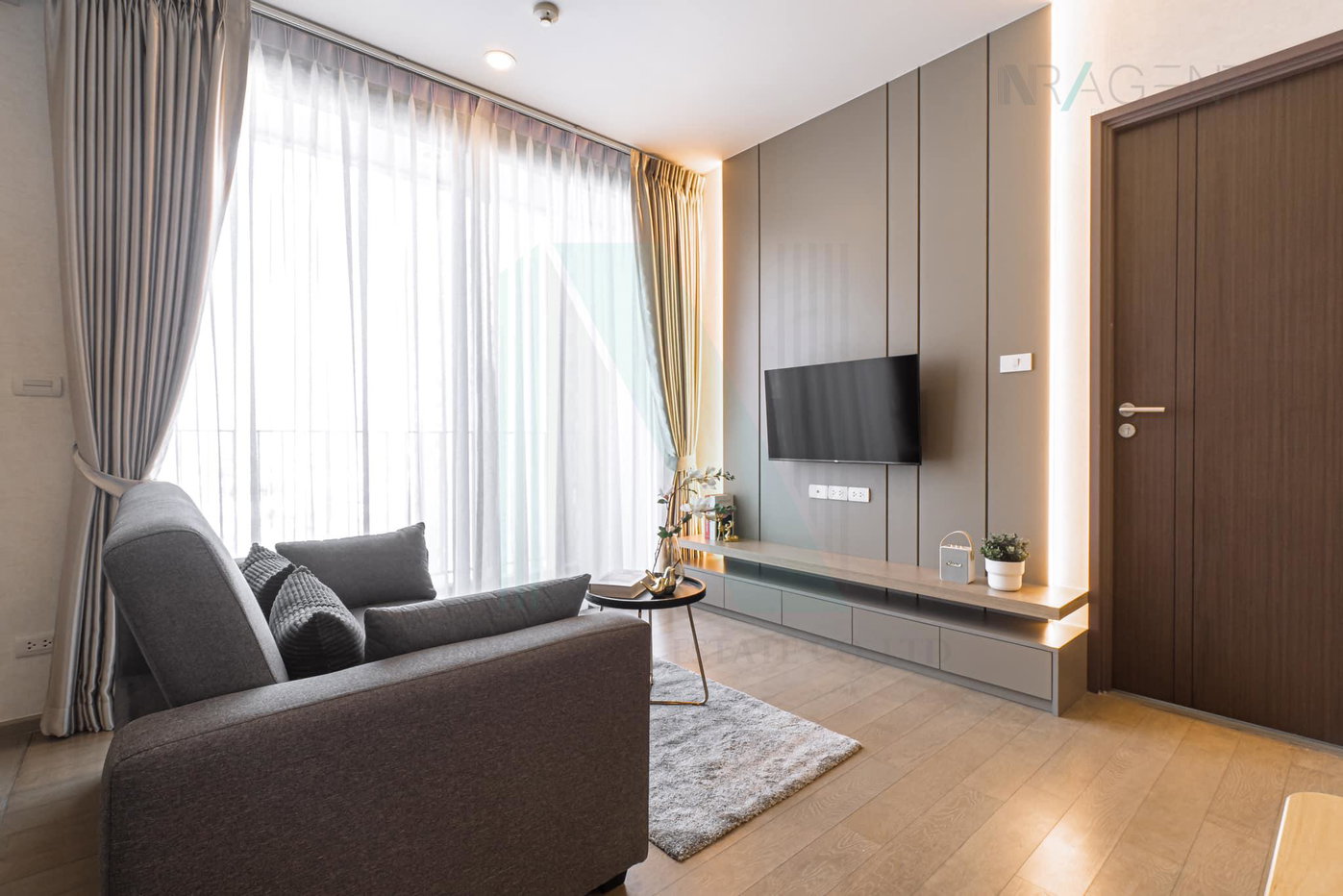 รูป 🎉Special room!🎉 ให้เช่าคอนโด ไพน์ บาย แสนสิริ อาคาร 1 ชั้น 20 1 ห้องนอน ขนาด 47.00 ตรม ใกล้ สยามสแควร์ - รูปที่ 3/8