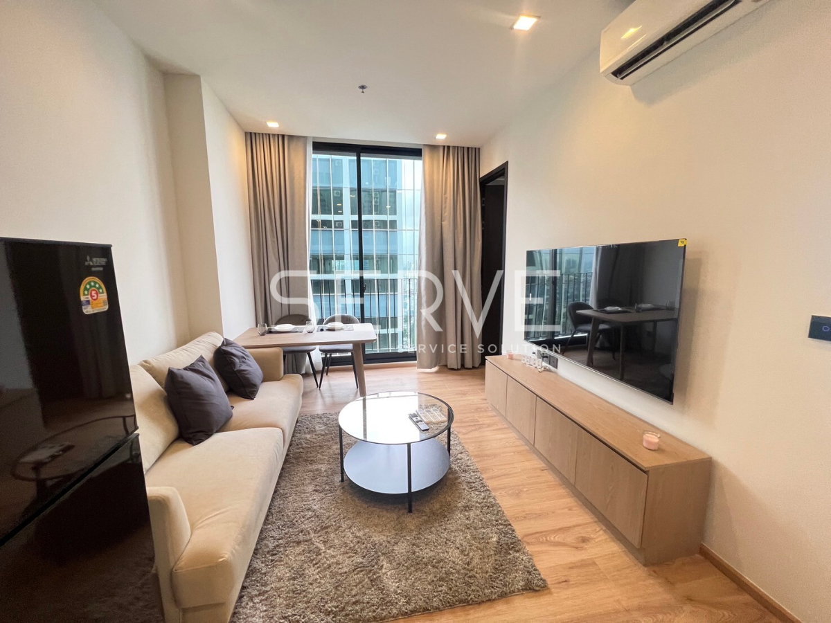 2 Beds Large Room High Fl. 30+ City View Fully furnished Good Location Close To BTS Ari station 220 m. @  Noble Around Ari