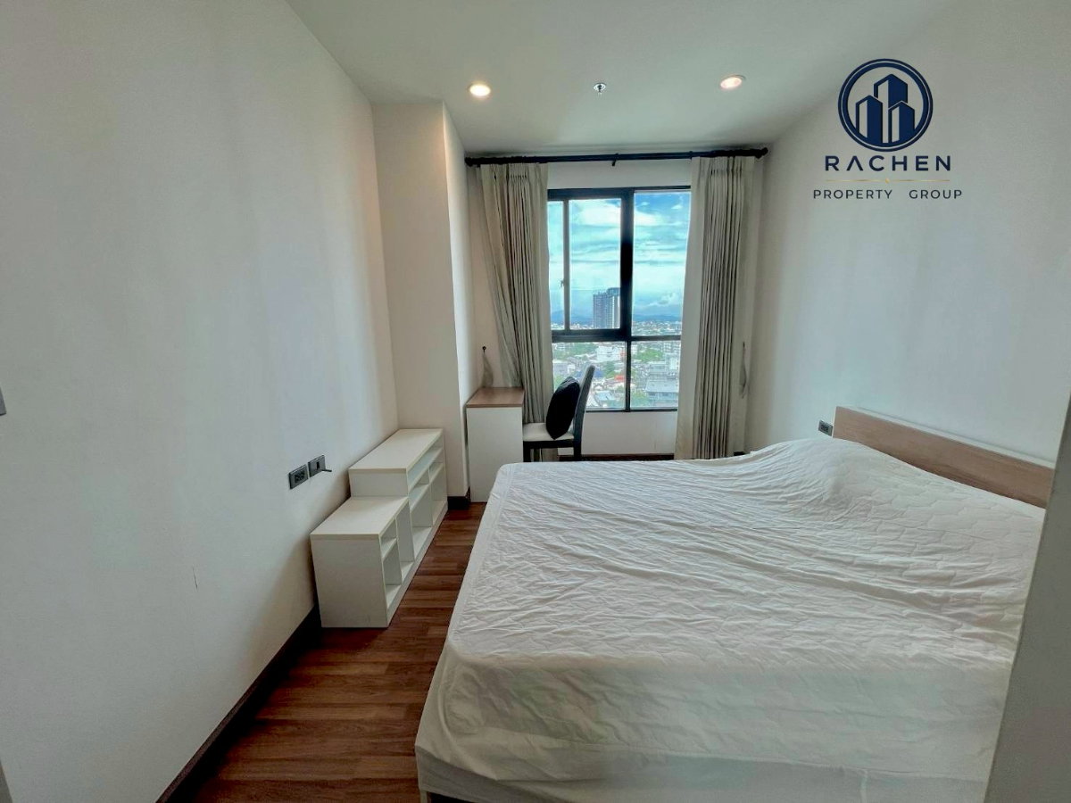 รูป ให้เช่า‼️คอนโด The Rise Residence 1 ห้องนอน ทิศตะวันตก ขนาด 34 ตร.ม. ชั้น 12A - รูปที่ 4/13