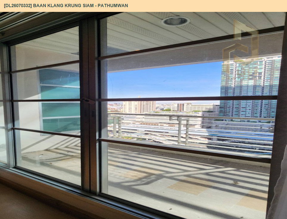 รูป DL26070332 ให้เช่าคอนโด บ้าน กลางกรุง สยาม - ปทุมวัน (Baan Klang Krung Siam - Pathumwan) ใกล้ BTS ราชเทวี พร้อมเข้าอยู่ โทรด่วน 0638692663 LineID @952jdxxk - รูปที่ 8/10