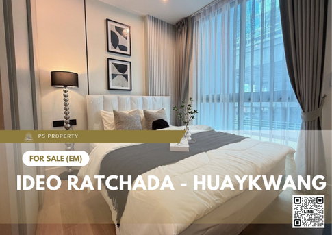 Urgent Sale 🔥 IDEO Ratchada - Huaykwang 🔥 Newly renovated; fully furnished and equipped with all appliances.