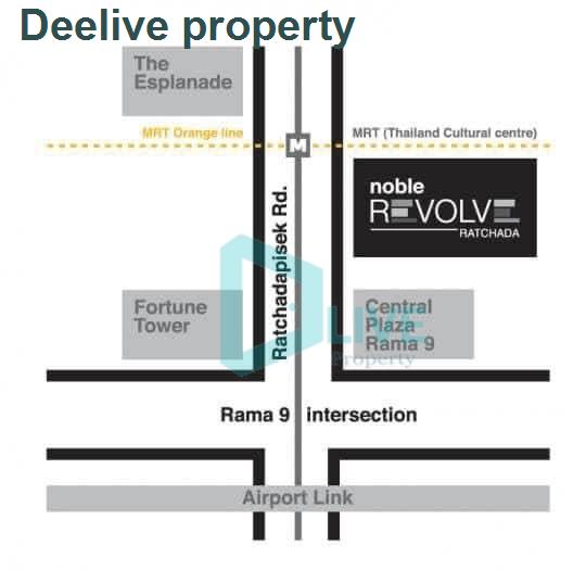 รูป DL012461 ให้เช่าคอนโด โนเบิล รีวอลฟ์ รัชดา 2 (Noble Revolve Ratchada 2) ใกล้ MRT ศูนย์วัฒนธรรม พร้อมเข้าอยู่ โทรด่วน 0653619502 LineID @952jdxxk - รูปที่ 8/8