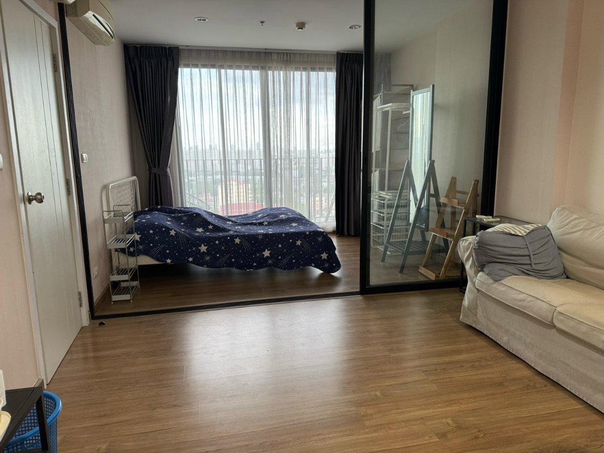 รูป ให้เช่า เดอะทรี อินเตอร์เชนจ์  1-bed ตึกA ชั้น21 ขนาด 36 ตร ม (มีเครื่องซักผ้า) 🆔 line: eyannie - รูปที่ 2/8