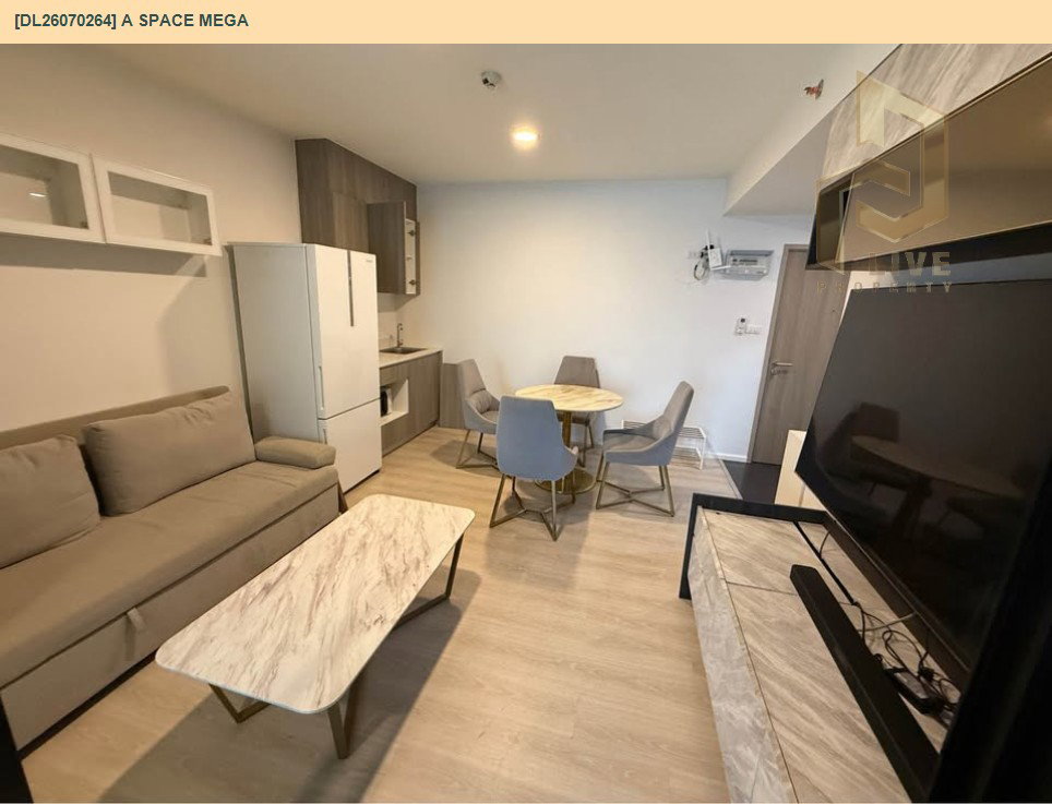 รูป DL26070264 ให้เช่าคอนโด เอ สเปซ เมกา (A space mega) ใกล้ - พร้อมเข้าอยู่ โทรด่วน 0653619502 LineID @952jdxxk - รูปที่ 2/8