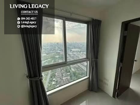 รูป THU661 เช่าด่วน คอนโด Asakan Place Srinakarindra 43 ตร.ม. | ชั้น 31 | 1 ห้องนอน | 1 ห้องน้ำ 12,000 บาท/เดือน line id : @livinglegacy - รูปที่ 10/10