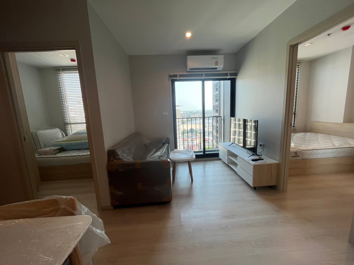 For rent : Nue Noble Srinakarin-Lasalle , complete electrical appliances, 2 Bedrooms, 15,000 Baht / Month 