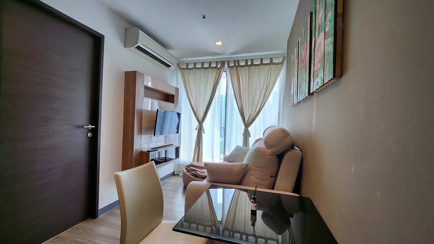 รูป ให้เช่าคอนโด ริทึ่ม สาทร อาคาร S ชั้น 11 1 ห้องนอน ขนาด 37.00 ตรม ใกล้ สะพานตากสิน - รูปที่ 6/8