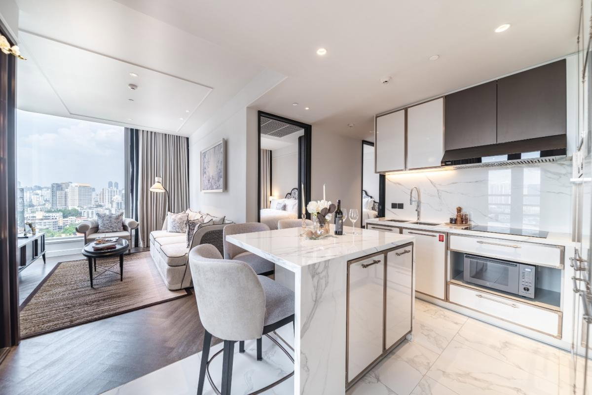 รูป 🔥ให้เช่าด่วน🔥LA CLEF Two - Bedroom Suite 65 ตร.ม. ใกล้ BTS ทองหล่อ 150 เมตร ห้องสวยพร้อมเข้าอยู่ - รูปที่ 36/37