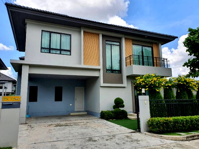Houses for rent Khu Bon Road : For Rent: 2-Storey Detached House at Life Bangkok Boulevard Ramintra 65