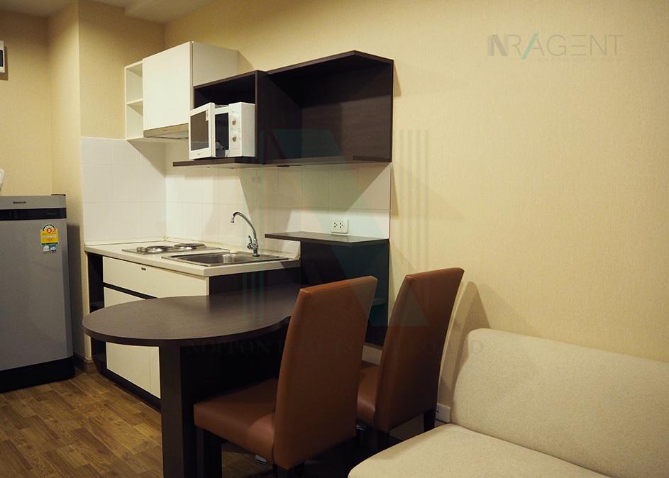 รูป ให้เช่าคอนโด บ้านนวธารา เกษตร-นวมินทร์ อาคาร D ชั้น 7 1 ห้องนอน ขนาด 33.00 ตรม ใกล้ เชลเตอร์เอาท์เล็ท - รูปที่ 5/8