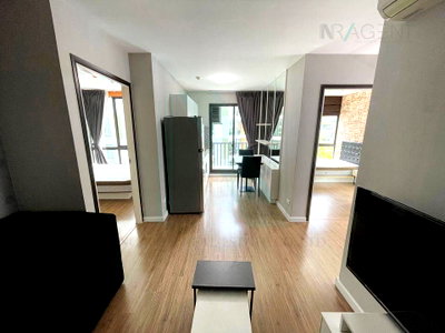 Condos for rent : For Rent Condo ICONDO SUKHUMVIT 103 Building D, Floor 5,2 bed room, Room size 49.00 sqm