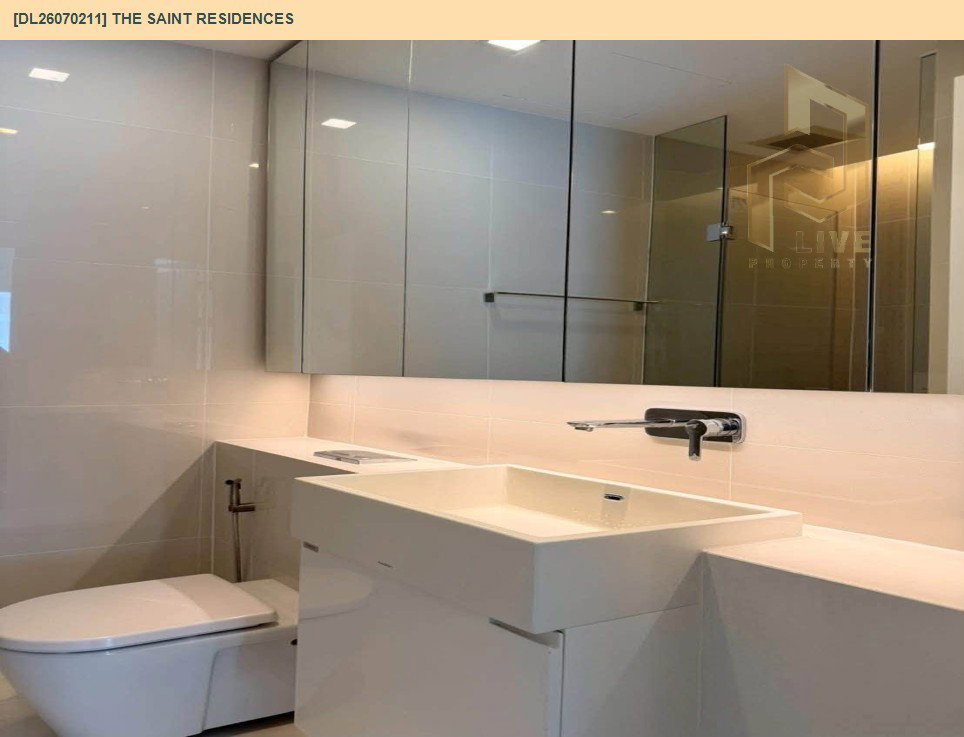 รูป DL26070211 ให้เช่าคอนโด เดอะ เซนต์ เรสซิเดนซ์ (The Saint Residences) ใกล้ MRT พหลโยธิน พร้อมเข้าอยู่ โทรด่วน 0653619502 LineID @952jdxxk - รูปที่ 9/14