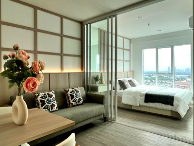 คอนโดให้เช่า : ให้เช่า "รีเจ้นท์ โฮม บางนา" 350 เมตร BTSบางนา {ห้องใหม่} 
