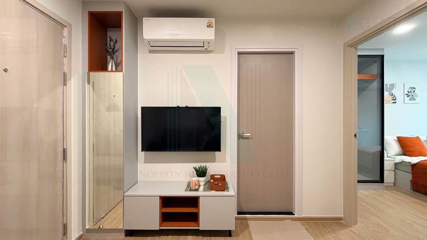 รูป 🚩 ให้เช่าคอนโด เคฟ ลูมินัส บางมด อาคาร C ชั้น 2 1 ห้องนอน ขนาด 26 ตรม ใกล้ ม.เทคโนโลยีพระจอมเกล้าธนบุรี - รูปที่ 1/8