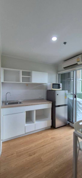 รูป ให้เช่าห้องแต่งพร้อม เฟอร์ครบ ห้องใหญ่ วิวดี ราคาถูก ใกล้ ARL และ MRT สถานีหัวหมาก - รูปที่ 11/12