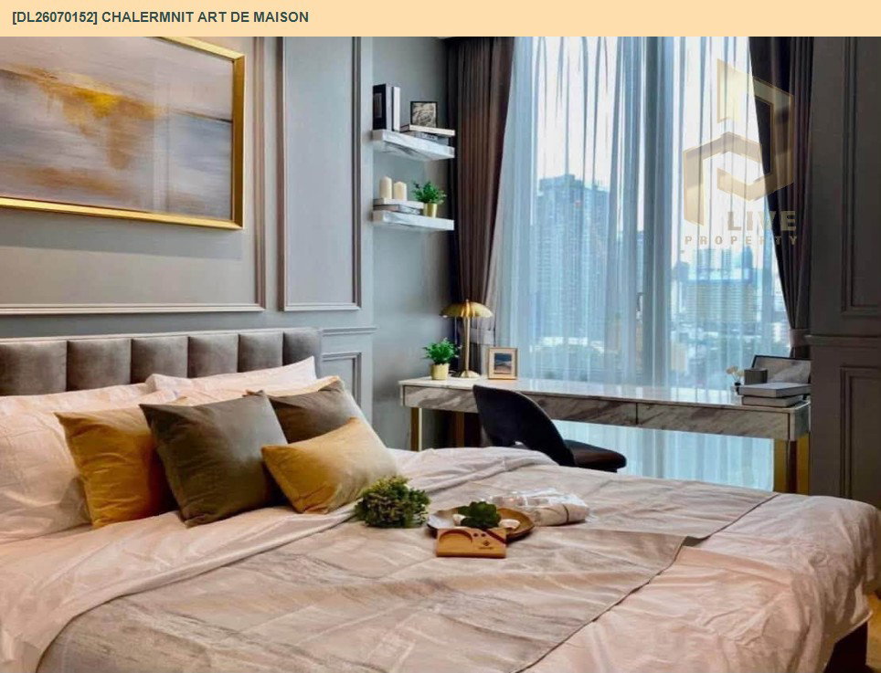 รูป DL26070152 ให้เช่าคอนโด เฉลิมนิจ อาร์ต เดอ เมซง สุขุมวิท 53 (Chalermnit Art De Maison Sukhumvit 53) ใกล้ - พร้อมเข้าอยู่ โทรด่วน 0614453194 LineID @952jdxxk - รูปที่ 4/10