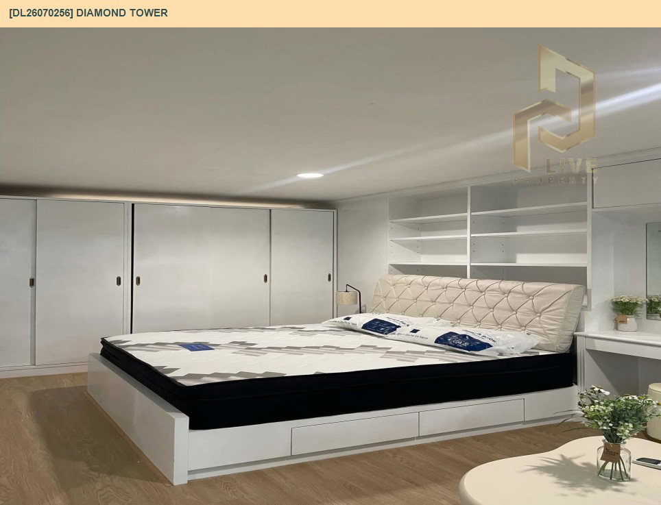 รูป DL26070256 ให้เช่าคอนโด ไดมอนด์ ทาวเวอร์ (Diamond Tower) ใกล้ - พร้อมเข้าอยู่ โทรด่วน 0653619502 LineID @952jdxxk - รูปที่ 6/12