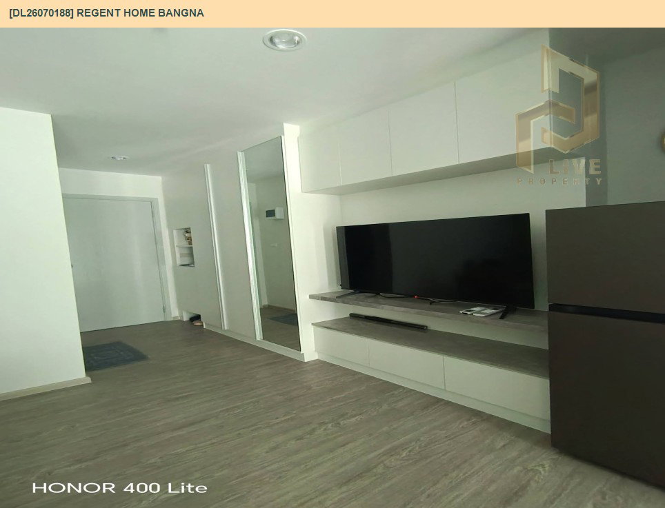 รูป DL26070188 ให้เช่าคอนโด รีเจ้นท์ โฮม บางนา (Regent home bangna) ใกล้ BTS บางนา พร้อมเข้าอยู่ โทรด่วน 0653619502 LineID @952jdxxk - รูปที่ 4/8