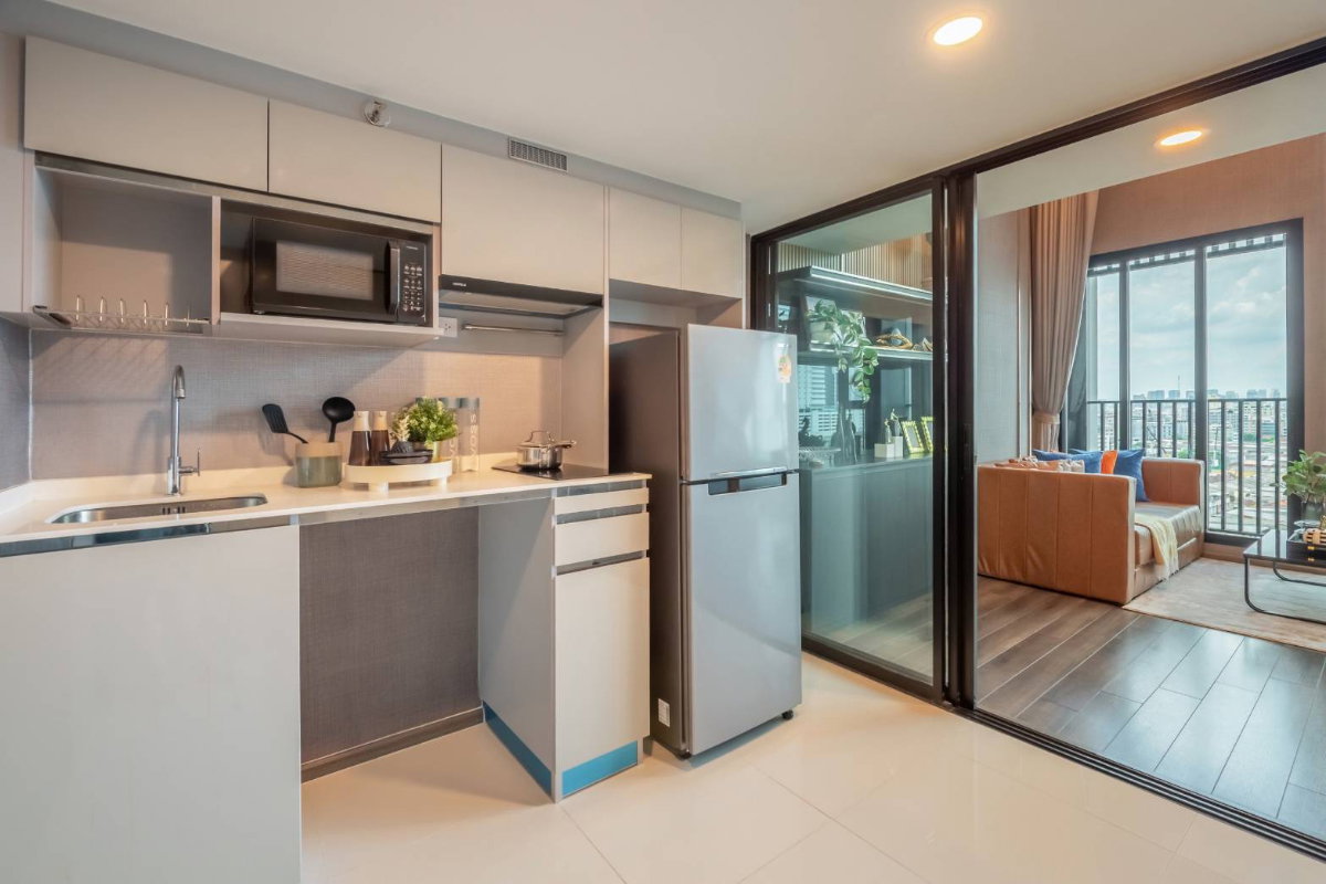 รูป ขาย Knights Bridge Space rama9 Condo ห้อง Duplex ตกแต่งสวยพร้อมเฟอร์นิเจอร์ ใกล้MRTพระราม9 - รูปที่ 6/12