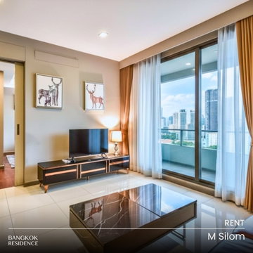 เช่าคอนโด Pet-Friendly 🐾 M Silom 1นอน 595ตร.ม. 37k 🐱🐶 ห้องสวย เลี้ยงสัตว์ได้ ใกล้ BTS ช่องนนทรี