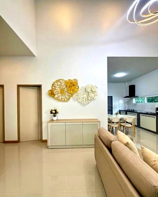 เช่าบ้านเดี่ยว เชียงใหม่ : เช่าบ้าน  โซนสารภี ท่าวังตาล พื้นที่ใช้สอย 136 ตรม.  3ห้องนอน 2 ห้องน้ำ