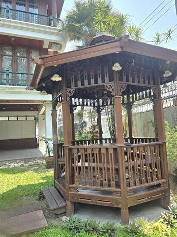 รูป บ้านเดี่ยวไม้สักสูง3ชั้นให้เช่า ทำเลย่านเอกมัย BTSเพียง200เมตร - รูปที่ 1/8