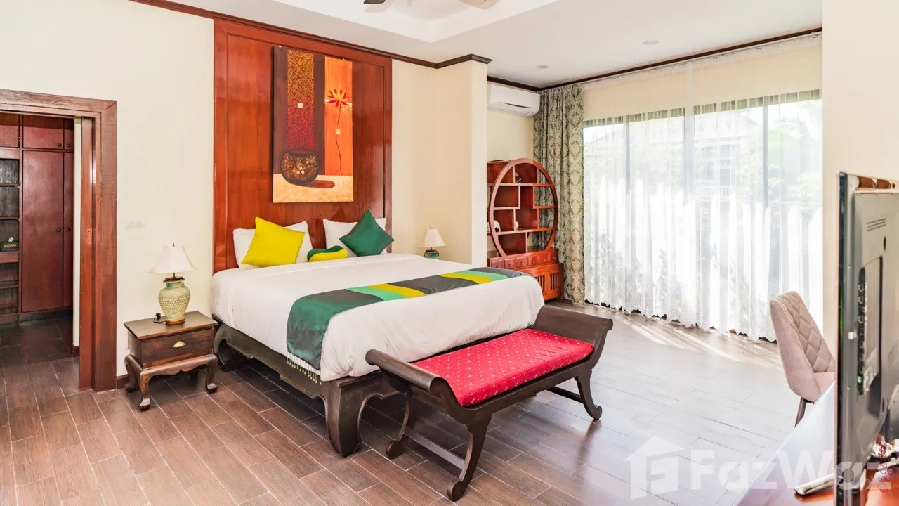 รูป วิลล่าให้เช่า 4 ห้องนอน ในโครงการ โอเชี่ยน ปาล์ม บางเทา 6566900 - รูปที่ 20/21