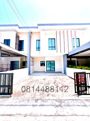 Townhouses for sale Hua Hin Prachaubkirikhan : Two-story townhome, 3 Bedrooms, 2 Bathrooms, 1 Storage room and 2 parking space