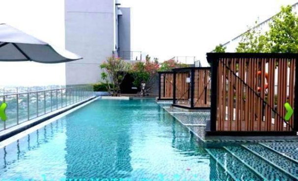 รูป ขายคอนโด The Hotel รัตนาธิเบศร์ ติด MRT บางกระสอ ใกล้เซ็นทรัล ห้องมุมแต่งครบพร้อมอยู่ - รูปที่ 7/8