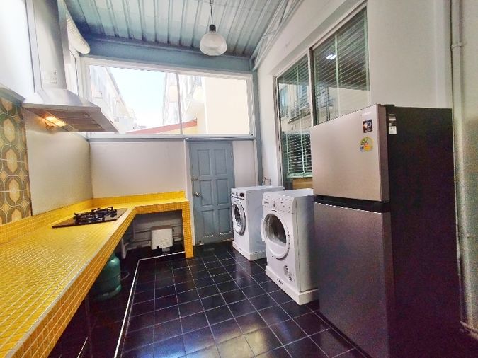 3-bed home office for rent, 195 sqm, 34 sq wah, Baan Klang Muang Grand De Paris Ratchada