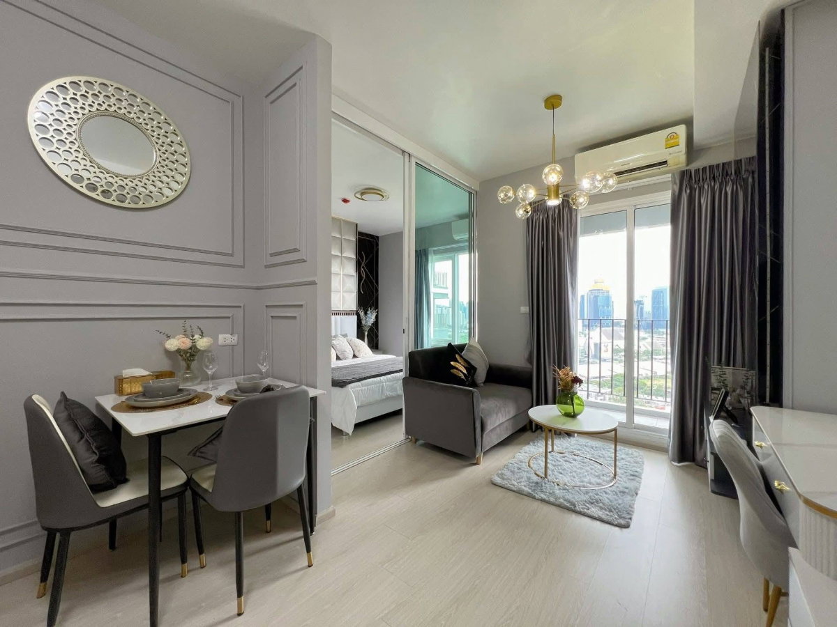 รูป For Rent  🏢✨ Chapter One Eco Ratchada - Huai Khwang  สนใจแอดไลน์ @255ghzjq. มี@ด้วยน้าꔛ - รูปที่ 3/7