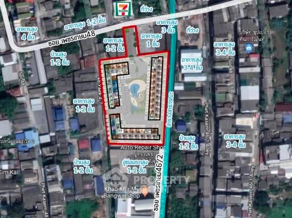 รูป คอนโด 1 ห้องนอน 25 ตร.ม. แบงค์ค็อก ฮอไรซอน ไลท์ เพชรเกษม 48 ใกล้ MRT 200 ม. (ID 3066722) - รูปที่ 8/8