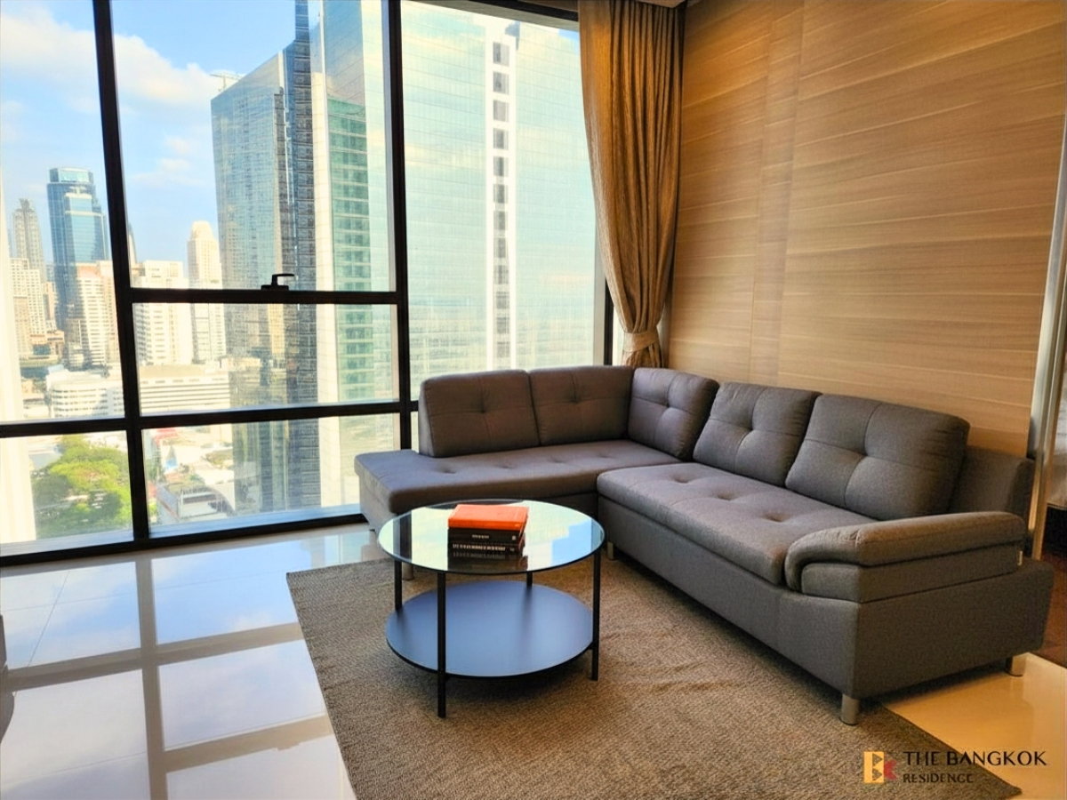 รูป เช่าคอนโด 🌃 The Bangkok Sathorn 1นอน 61.60ตร.ม. 40k 💫 ยูนิตชั้นสูง วิวสวย ใกล้ BTS สุรศักดิ์  - รูปที่ 4/8