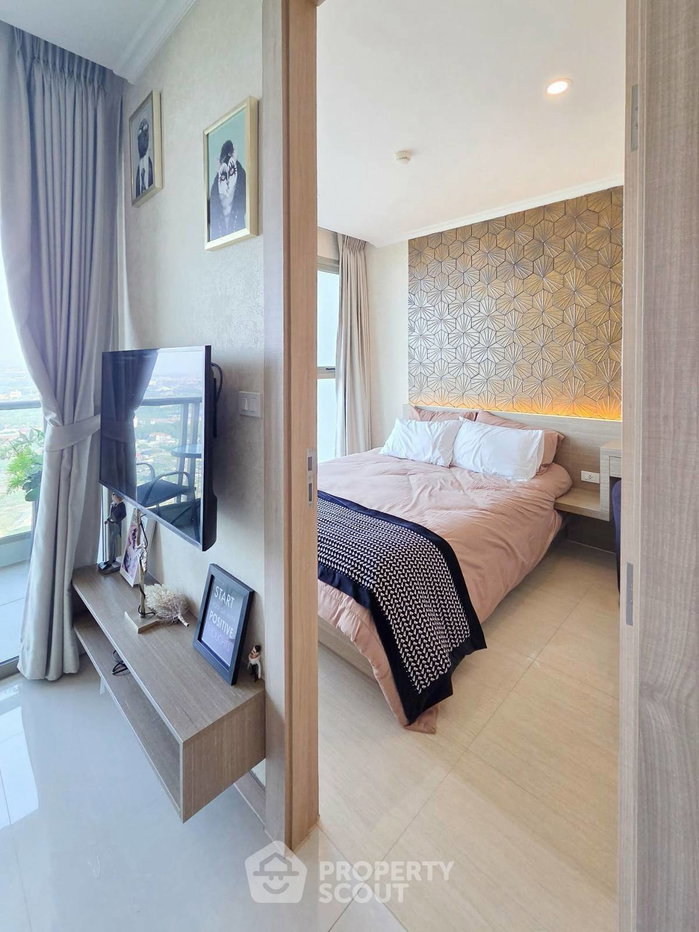 รูป คอนโดให้เช่า 1 ห้องนอน ชั้น 32 ขนาด 35 ตร.ม. Wyndham Jomtien Pattaya (ID 3068477) - รูปที่ 12/20