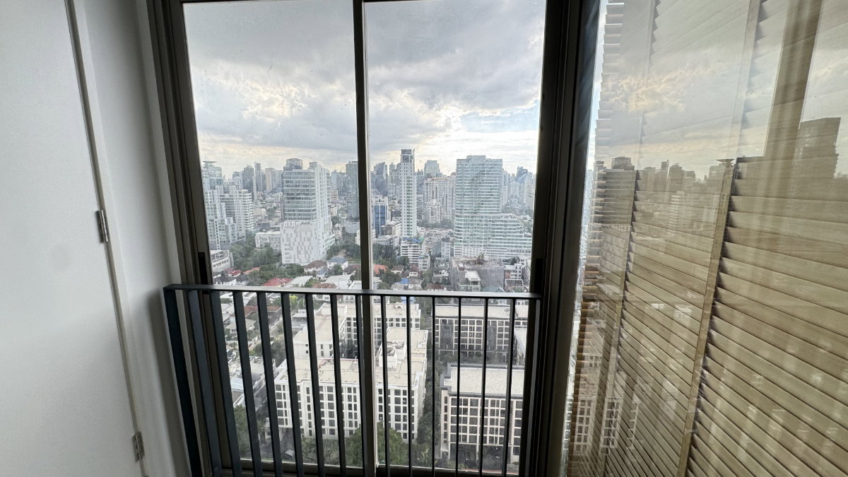 รูป Condo for RENT : Rhythm Ekamai Estate   𝐒𝐢𝐳𝐞 : 42 sqm.  1 Bed 2 Bath /City view  𝐅𝐥𝐨𝐨𝐫 : 37th  ✅Fully furnished - รูปที่ 14/15