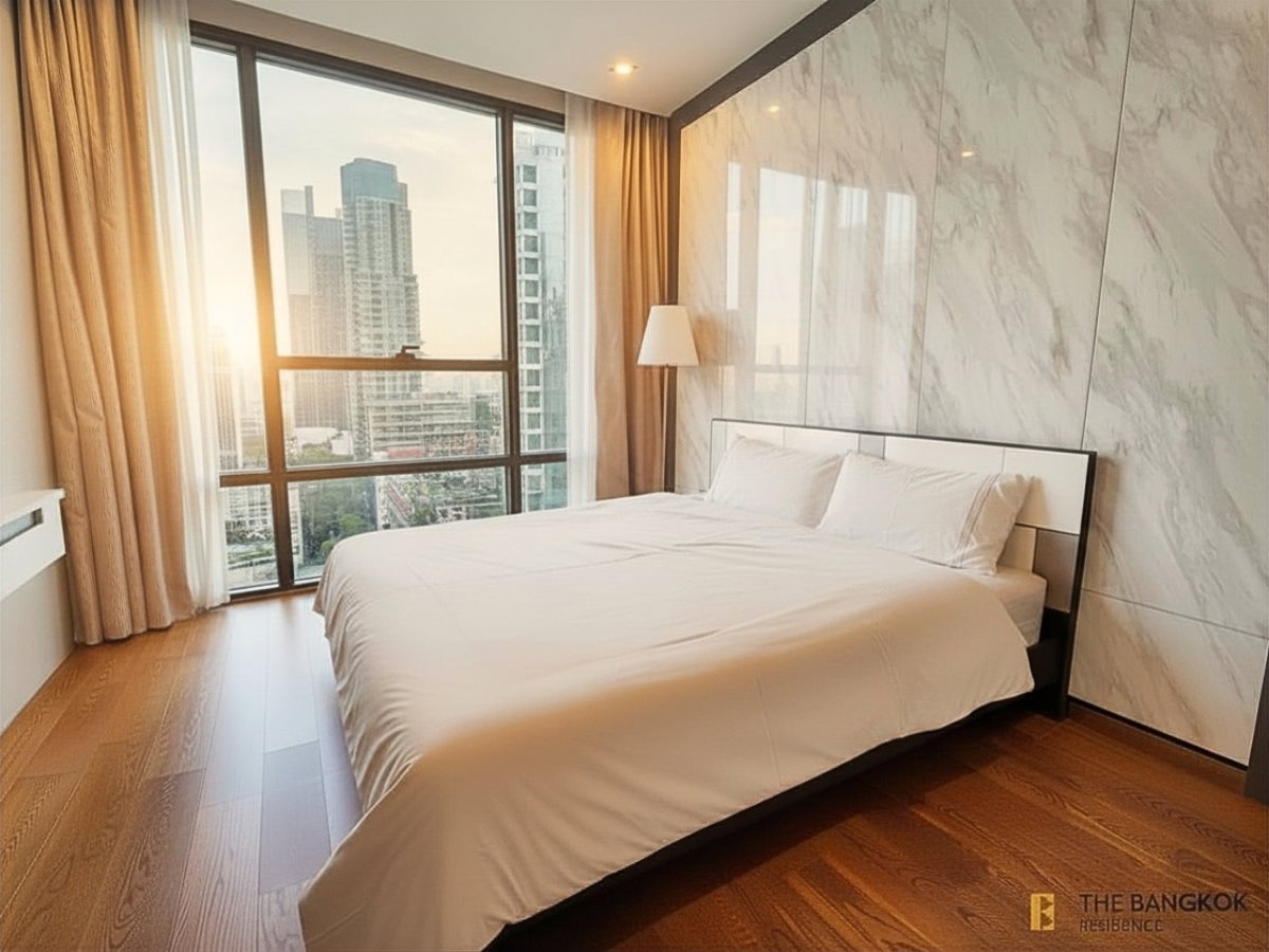 รูป เช่าคอนโด 🌃 The Bangkok Sathorn 1นอน 61.60ตร.ม. 40k 💫 ยูนิตชั้นสูง วิวสวย ใกล้ BTS สุรศักดิ์  - รูปที่ 2/8