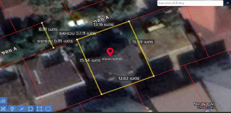 รูป ขายที่ดินพร้อมบ้านเก่า พัฒนาการ50 พัฒนาการ52 GH012 - รูปที่ 2/9