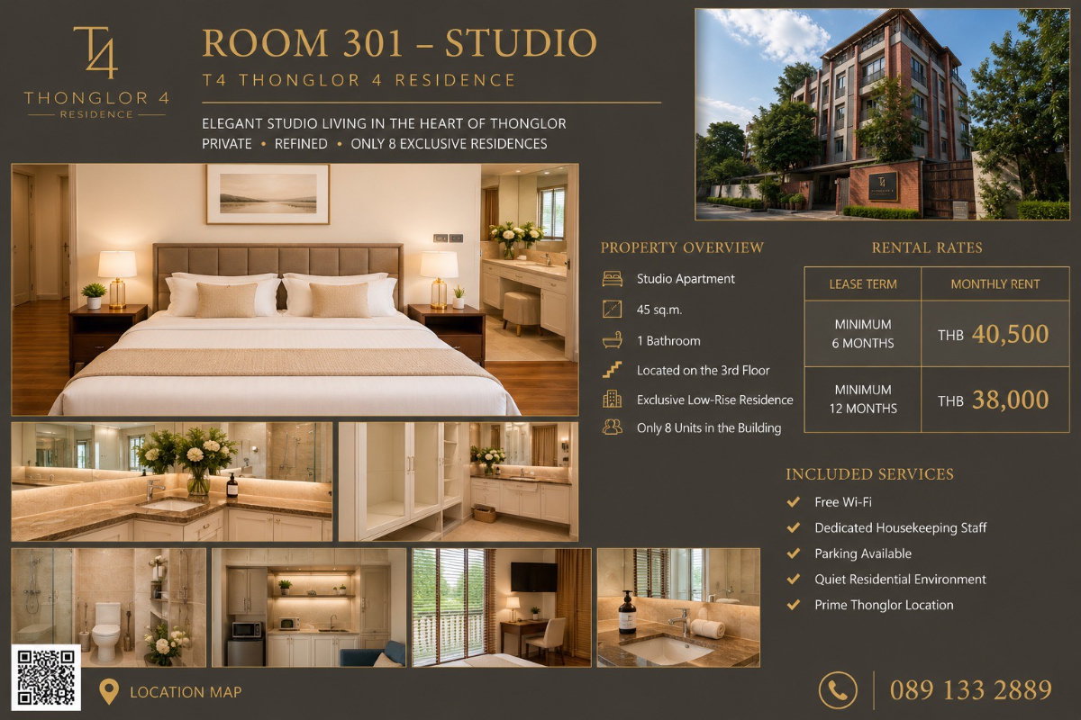 รูป ไพรเวทเรสซิเดนซ์สำหรับเช่า / Exclusive Room สำหรับเช่า - รูปที่ 4/16