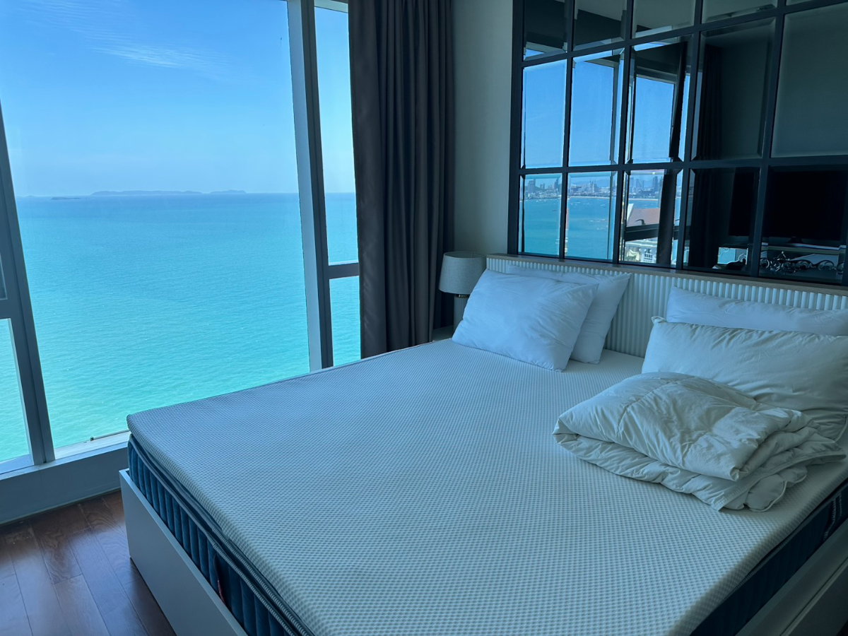 รูป For rent condo The Palm wongamat beach front Pattaya (S03-1970) - รูปที่ 7/23