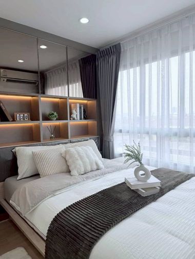 1-bed condo for sale, 30 sqm, Lumpini Ville Ratburana - Riverview