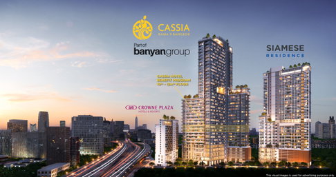 Cassia Rama 9 Bangkok 🏨 ลงทุนกับโรงแรม รับผลตอบแทนสูงสุด 8% ต่อปี พร้อมสัญญาเช่า 14 ปี ราคาเริ่มต้น 4.99 ล้านบาท ห้องขนาด 37 ตร.ม