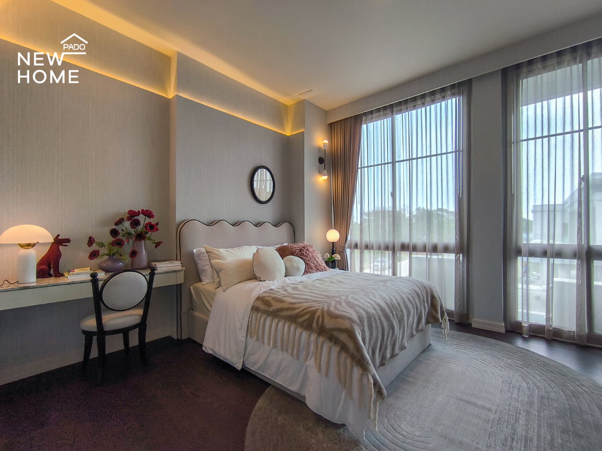 รูป Connoisseur พัฒนาการ บ้านหรู 3 ชั้น พร้อมลิฟต์ส่วนตัว จอดรถ 10 คัน พร้อม โรงจอดซุปเปอร์คาร์ พื้นที่ใช้สอย 952 ตร.ม - รูปที่ 35/70