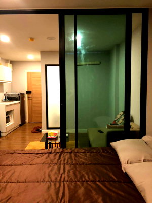 คอนโดให้เช่า : AS2179 ให้เช่าคอนโด Esta Bliss รามอินทรา ห้องสวย พร้อมเครื่องใช้ไฟฟ้า เฟอร์นิเจอร์ครบ