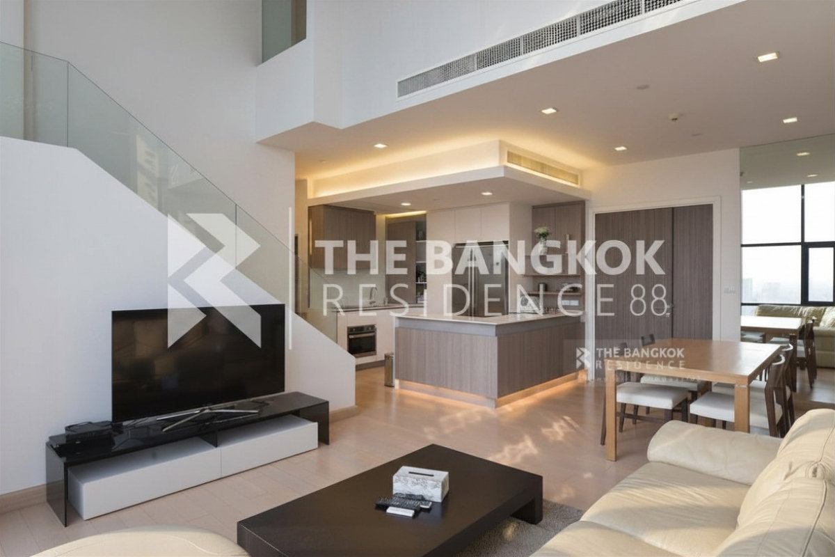 รูป เช่าคอนโด ⭐ Urbano Absolute Sathon-Taksin  3นอน 120ตร.ม. 65k 🛌🏻 ห้องสวย ใกล้ BTS กรุงธนบุรี  - รูปที่ 3/8