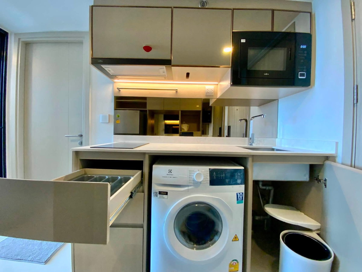 รูป ให้เช่าคอนโด Park Origin ราชเทวี ห้อง duplex ห้องสูงโล่งโปร่งสบายเพดานสูง - รูปที่ 7/12